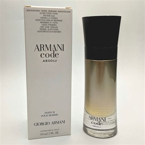 armani code parfum tester